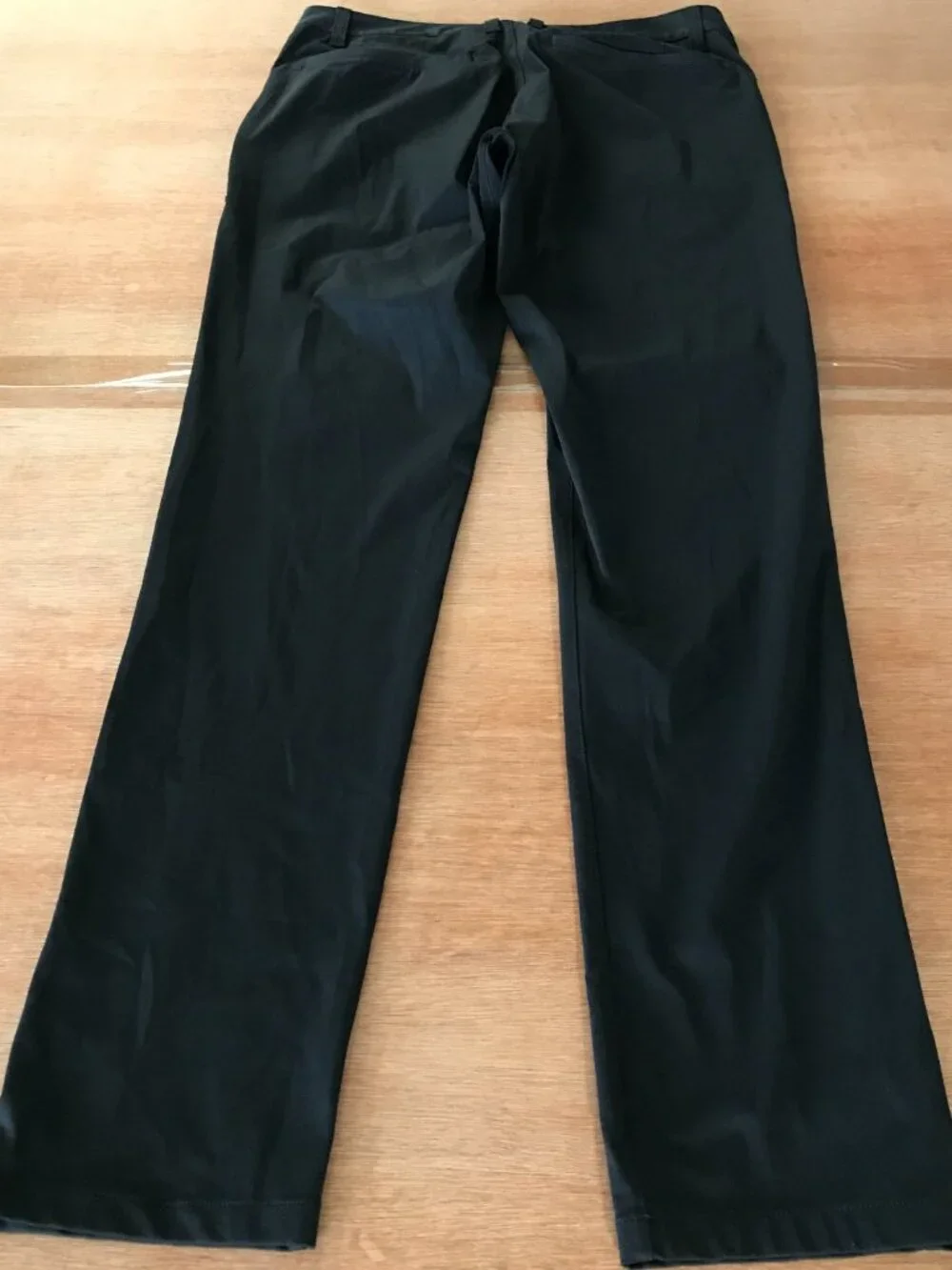 Rhone Commuter Slim Pants Men 30x30 Black Mid Rise Pockets Stretch Athleisure